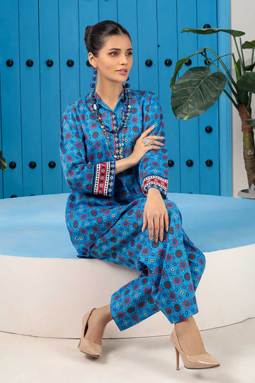 Bonanza Satrangi Rsr222p05 Blue Eid Prints 2022 Online Shopping